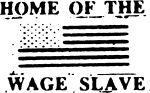 Artwork --- America: Land of the Oppressed and Home of the Wage Slave (Anti-Capitalism and Anti-Exploitation Directory | Description : This image came from http://www.RadicalGraphics.or... | Tags : America, United States, Us, American Flag, Us Flag...) ::: By Radical Graphics (About: All material posted here originally appeared at ht... | Ideals: Anarchy, Animal Liberation, Anti-America, Anti-Bio...)