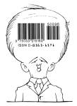 Artwork --- By Participating in Consumerism, You Simply Become Another Product (Consumer Culture and Consumerism Directory | Description : This image came from http://www.RadicalGraphics.or... | Tags : Barcode, Head, Consumer, Consumerism, Suit, Tie, M...) ::: By Radical Graphics (About: All material posted here originally appeared at ht... | Ideals: Anarchy, Animal Liberation, Anti-America, Anti-Bio...)