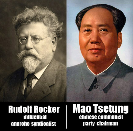 Rudolf Rocker vs. Mao Tsetung
